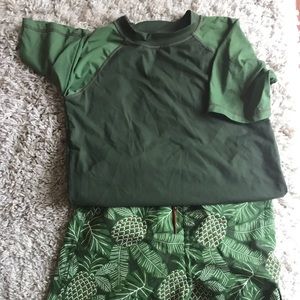 Boy’s bathing suit set
